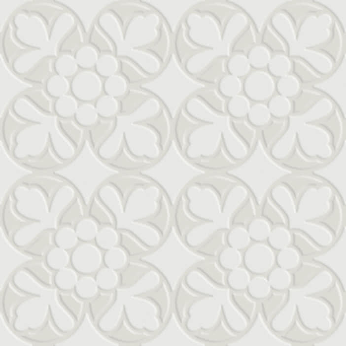 Плитка (20x20) 7VF08F6 Fleur Blanck - Deco Dantan з колекції Deco Dantan Tagina