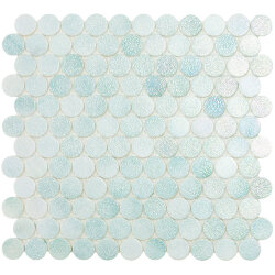 Мозаїка 30,1x31,3 Crystal Mint Circle 573C