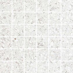 Мозаїка (30x30) AS7P Marvel Terrazzo White Mosaico Lappato - Marvel Gems
