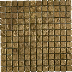 Мозаїка (30.5x30.5) 641001 Mosaico Quarzite 2,5X2,5Metallizzata Brunito - Altagamma