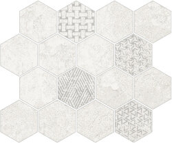 Мозаїка (25.6x29.4) MEDHLI Mosaico Exagon Decoro Light - Heritage
