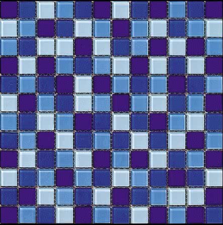 Мозаїка (29.8x29.8) 184615 Malla Cristal Azul Brillo - Dekostock Vitra з колекції Dekostock Vitra Dune