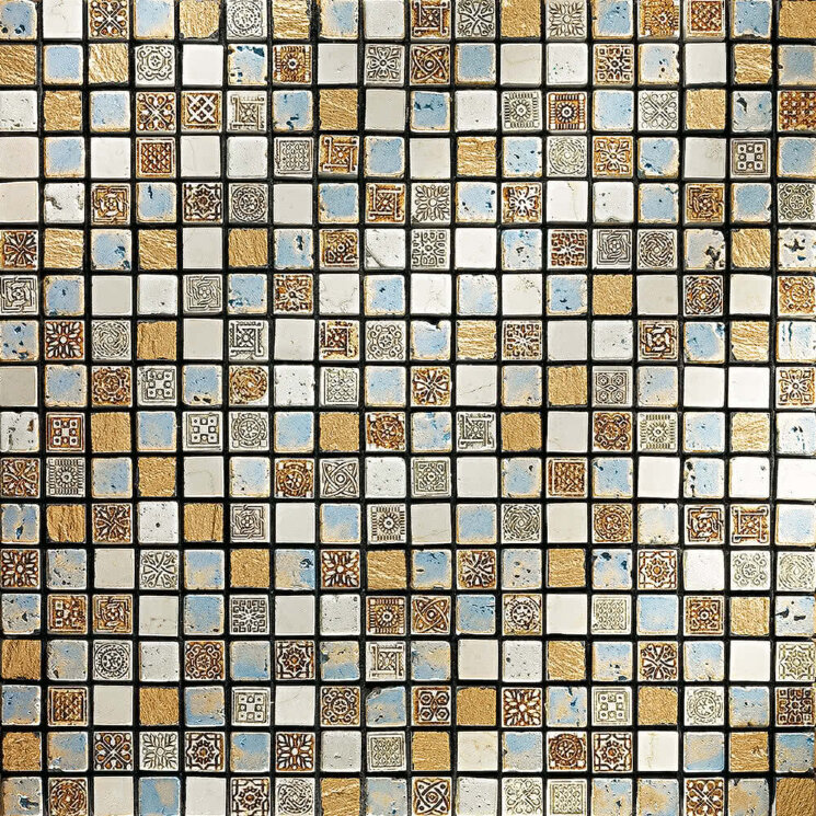 Мозаїка (30.5x30.5) Fashion3 Mosaico 1.5*1.5 - Luxury з колекції Luxury Petra Antiqua