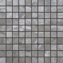 Мозаїка (30x30) J86882 Pietredi Fiume Antracite Mosaico Mix - Pietre di Fiume
