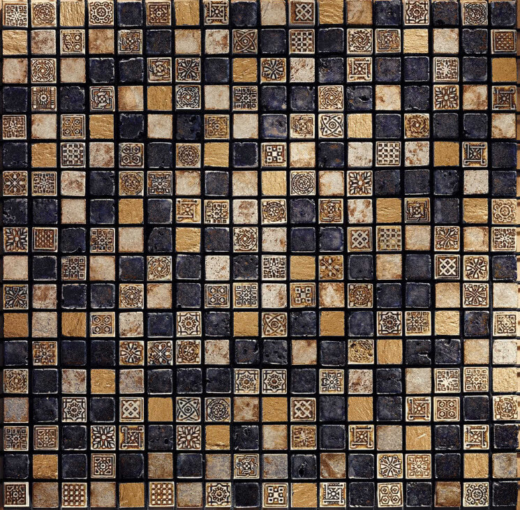 Мозаїка (30.5x30.5) Fashion6 Mosaico 1.5*1.5 - Luxury з колекції Luxury Petra Antiqua