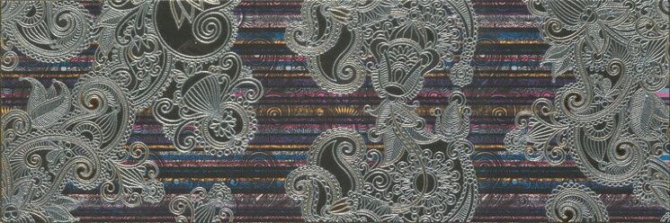 Декор (22.5х67.5) DECOR 2210 LILA-TURQUESA-MARENGO LINEAL GARDEN з колекції 2210 Porcelanite DOS