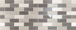 Мозаїка 20x50 Mosaico Lineup Grey 3 D - Lineup - PLUM02