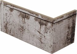 Спецелемент Angolo Esterno Grigio 10x20 Cor Ten Del Conca Спецелемент Angolo Esterno Grigio 10x20 Cor Ten Del Conca