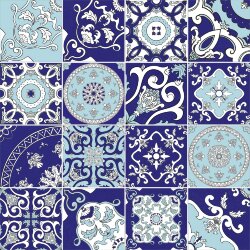 Плитка 21.6x21.6 S19121DEPBL Colors Panarea Blu Mix Lucido Savoia Colors Плитка 21.6x21.6 S19121DEPBL Colors Panarea Blu Mix Lucido Savoia Colors