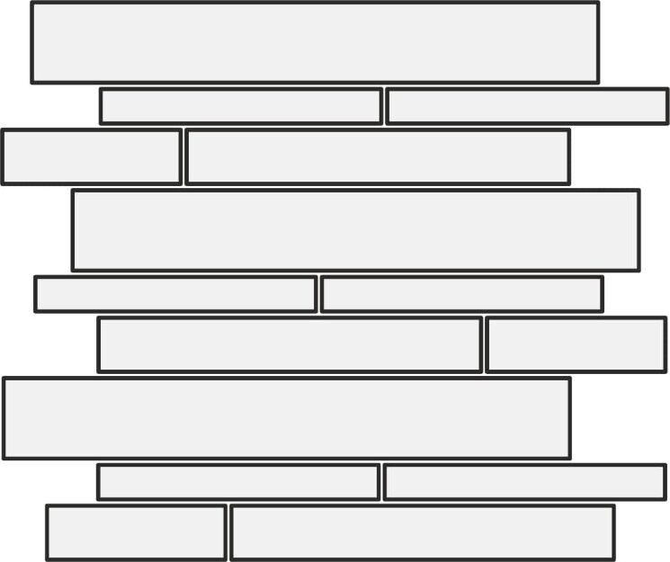 Мозаїка Bianco Mosaico Listellato 30x30 Tabula Vallelunga з колекції Tabula Vallelunga Мозаїка Bianco Mosaico Listellato 30x30 Tabula Vallelunga з колекції Tabula Vallelunga