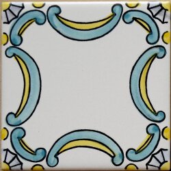 Декор (10x10) Gianna10 IDecori - Ceramica Artistica Vietrese Декор (10x10) Gianna10 IDecori - Ceramica Artistica Vietrese