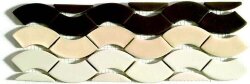 Мозаїка (Diameter:1) Mosaico Geo N01B (tabacco/beige perla/perla) - Decors