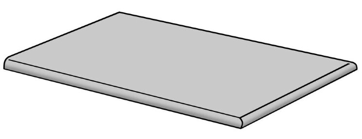 Кутова сходинка (89.46x44.63) BETON BROWN LAP ANG 45X90 RIGHT - Beton з колекції Beton Apavisa Кутова сходинка (89.46x44.63) BETON BROWN LAP ANG 45X90 RIGHT - Beton з колекції Beton Apavisa