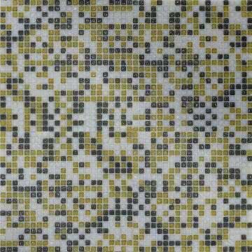 Мозаїка (30x30) IFV150 I FRAMMENTI VETRO WHITE/GRAPHITE/LIME - I Frammenti з колекції I Frammenti Brix