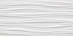 Плитка 3D Ribbon White Matt 40x80 8SBW Плитка 3D Ribbon White Matt 40x80 8SBW