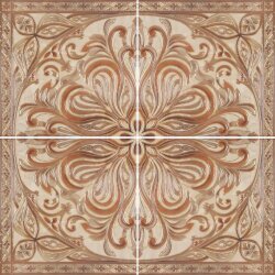 Панно Roseton Lava Beige 4pz 90x90 Vulcano Plaza Панно Roseton Lava Beige 4pz 90x90 Vulcano Plaza