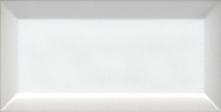 Плитка Blanco Brillo 10x20 Biselado Dar з колекції Biselado Dar Плитка Blanco Brillo 10x20 Biselado Dar з колекції Biselado Dar