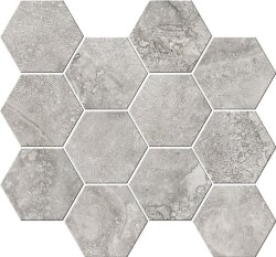 Мозаїка 32,8x35 Esagona T12 Cross Cut Grey - Italian Icon - 163855 Мозаїка 32,8x35 Esagona T12 Cross Cut Grey - Italian Icon - 163855