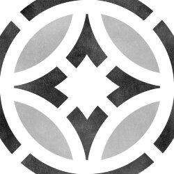 Плитка E229047 Frame 15 Decor B&W Star 15X15 Estudio Плитка E229047 Frame 15 Decor B&W Star 15X15 Estudio