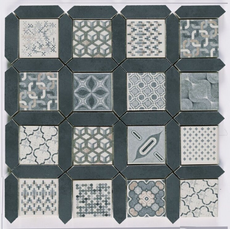 Декор (33x33) Flecha Concret Oslo + Europe Mix - Concret з колекції Concret Natucer Декор (33x33) Flecha Concret Oslo + Europe Mix - Concret з колекції Concret Natucer