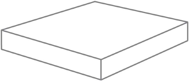 Сходинка (33x33) 1A9U9R Ang. Cr Nero Op. Rett L - 99 Volte з колекції 99 Volte Viva Сходинка (33x33) 1A9U9R Ang. Cr Nero Op. Rett L - 99 Volte з колекції 99 Volte Viva