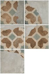 Декор (20x20) AG203W Worn Vansih Grey - Argillae Декор (20x20) AG203W Worn Vansih Grey - Argillae