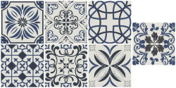 Плитка 20x20 1409/Cmr06 Cementina Retro Blue - Cementina Retro Плитка 20x20 1409/Cmr06 Cementina Retro Blue - Cementina Retro