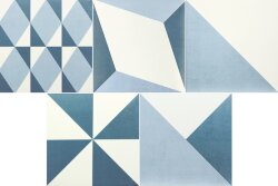 Плитка 20x20 Geometric Mix Dec. Blanco-Geometric Плитка 20x20 Geometric Mix Dec. Blanco-Geometric