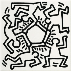 Декор (20x20) GFKHD04 - Game Of Fifteen: Keith Haring