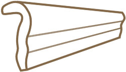 Бордюр (5x30) 93499 Bronze VCap0 - Eclipse Бордюр (5x30) 93499 Bronze VCap0 - Eclipse