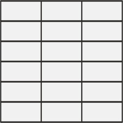 Мозаїка (30x30) DHOGA STRIPE MONOCOLORE MARRONE (18 TESSERE 5x10) - Dhoga Мозаїка (30x30) DHOGA STRIPE MONOCOLORE MARRONE (18 TESSERE 5x10) - Dhoga