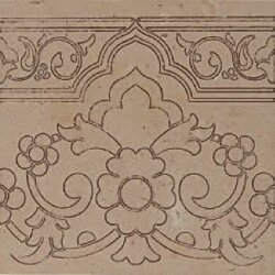 Декор (14x14) Kasbah Bordura 140TR-Seppia - Deco Декор (14x14) Kasbah Bordura 140TR-Seppia - Deco