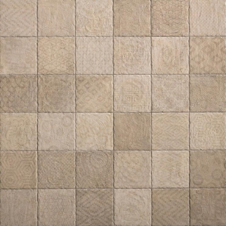 Декор Waikiki Ecru 10x10 Biarritz Cir з колекції Biarritz Cir Декор Waikiki Ecru 10x10 Biarritz Cir з колекції Biarritz Cir