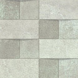 Мозаїка White Hammered Mosaico Brick 29.75x29.75 Alchemy 7.0 Apavisa