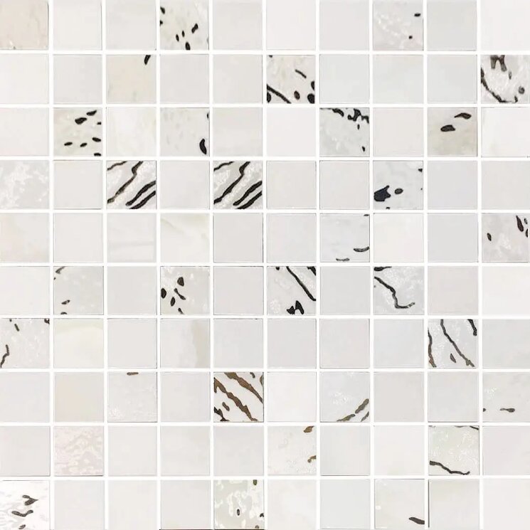 Мозаїка 30x30 MQNMW Mosaico Nebulosa Mix White Brennero Jewel з колекції Jewel Brennero Мозаїка 30x30 MQNMW Mosaico Nebulosa Mix White Brennero Jewel з колекції Jewel Brennero