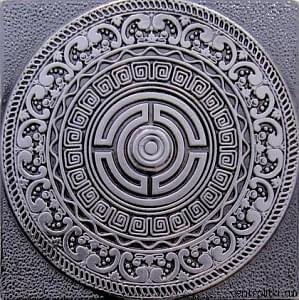 Вставка Gotic Shined brass 10x10 Tacos De Bronce Moneli з колекції Tacos De Bronce Moneli Вставка Gotic Shined brass 10x10 Tacos De Bronce Moneli з колекції Tacos De Bronce Moneli