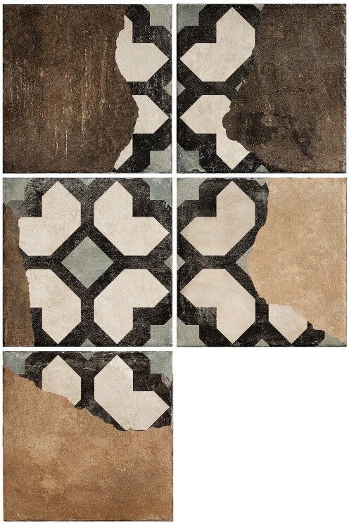 Декор (20x20) AG205W Worn Brick Tale - Argillae з колекції Argillae Fioranese Декор (20x20) AG205W Worn Brick Tale - Argillae з колекції Argillae Fioranese