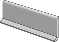 Плінтус wave skirting matt - 5x30 Ocean Stick Плінтус wave skirting matt - 5x30 Ocean Stick