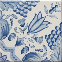 Декор (20x20) Gea Turchese Mediterranea - Ceramica Artistica Vietrese Декор (20x20) Gea Turchese Mediterranea - Ceramica Artistica Vietrese