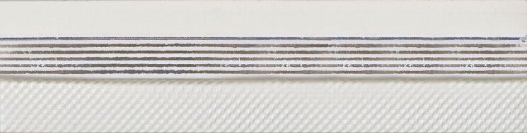 Бордюр (7.5x29.5) 8000701 CENEFA COCO BIANCO-2 - N° 5 з колекції N° 5 Atlantic Tiles