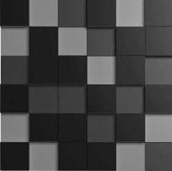 Мозаїка Black Natural Mosaico 29.75x29.75 Nanofantasy Apavisa