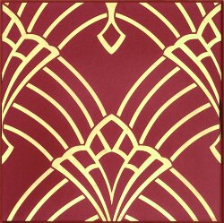 Плитка 20x20 GER DEORO14 DECO LAMPONE ORO CROMO Petracer's Grand Elegance Rubino Плитка 20x20 GER DEORO14 DECO LAMPONE ORO CROMO Petracer's Grand Elegance Rubino