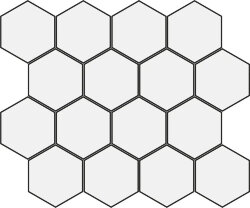 Мозаїка Mos Esag Oasis Honey - 25x30 1006479 Oasis Мозаїка Mos Esag Oasis Honey - 25x30 1006479 Oasis