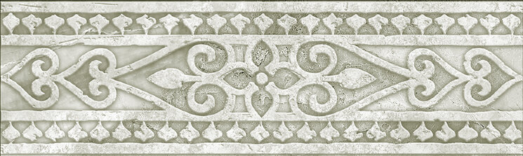 Декор (9.8x29.8) Cenefa Papiro White A - Papiro з колекції Papiro Absolut Keramika