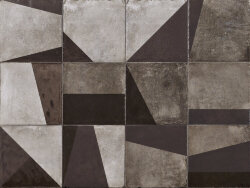 Декор (20x20) AG207D Shape Soft Black - Argillae Декор (20x20) AG207D Shape Soft Black - Argillae