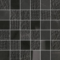 Мозаїка Sahara Noir Mosaico Mix 30x30 Marble Experience Impronta Мозаїка Sahara Noir Mosaico Mix 30x30 Marble Experience Impronta