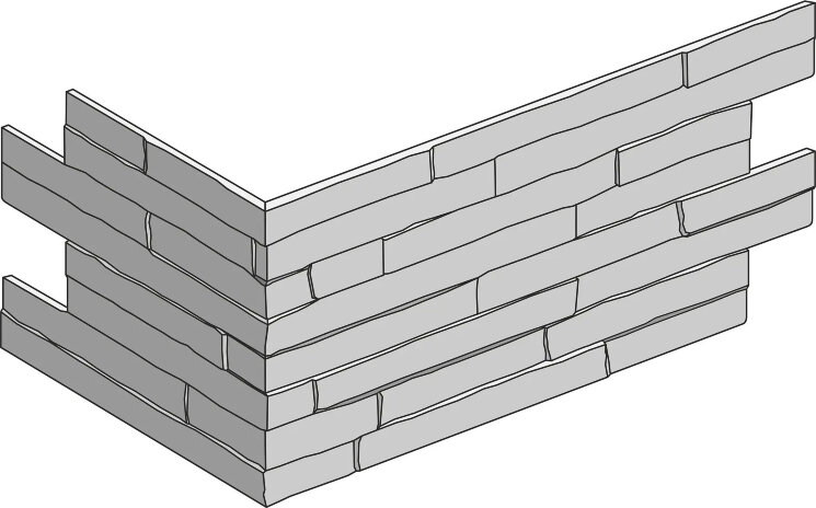 L-елемент Rio Ametista Angolo - 16x40 ANKRIAME Rio з колекції Rio Keradom L-елемент Rio Ametista Angolo - 16x40 ANKRIAME Rio з колекції Rio Keradom