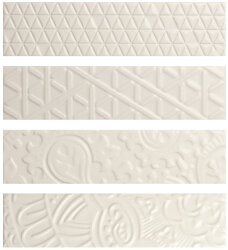 Плитка (5x20) MEM106L Trame(4Grafiche)Avorio Lucido - Memento Плитка (5x20) MEM106L Trame(4Grafiche)Avorio Lucido - Memento