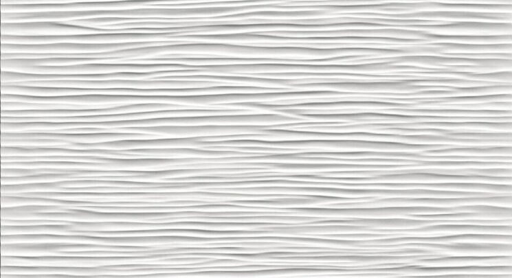 Плитка 3D Wave White Matt 30,5x56 9D5W з колекції 3D Wall Design Atlas Concorde Плитка 3D Wave White Matt 30,5x56 9D5W з колекції 3D Wall Design Atlas Concorde