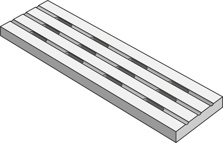 Решітка ALCHEMY REJ. DRAINAGE GRATE IRON - 15x50 Alchemy з колекції Alchemy Peronda Решітка ALCHEMY REJ. DRAINAGE GRATE IRON - 15x50 Alchemy з колекції Alchemy Peronda